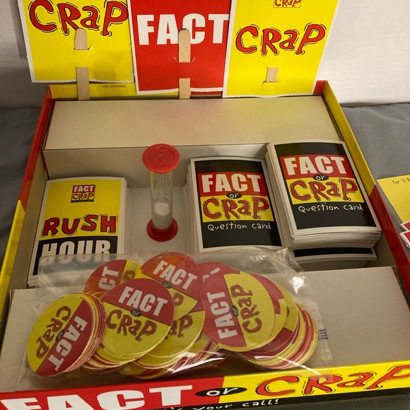 Fact or Crap it’s your call!
Board game
Used 1x - Picture 4 of 6